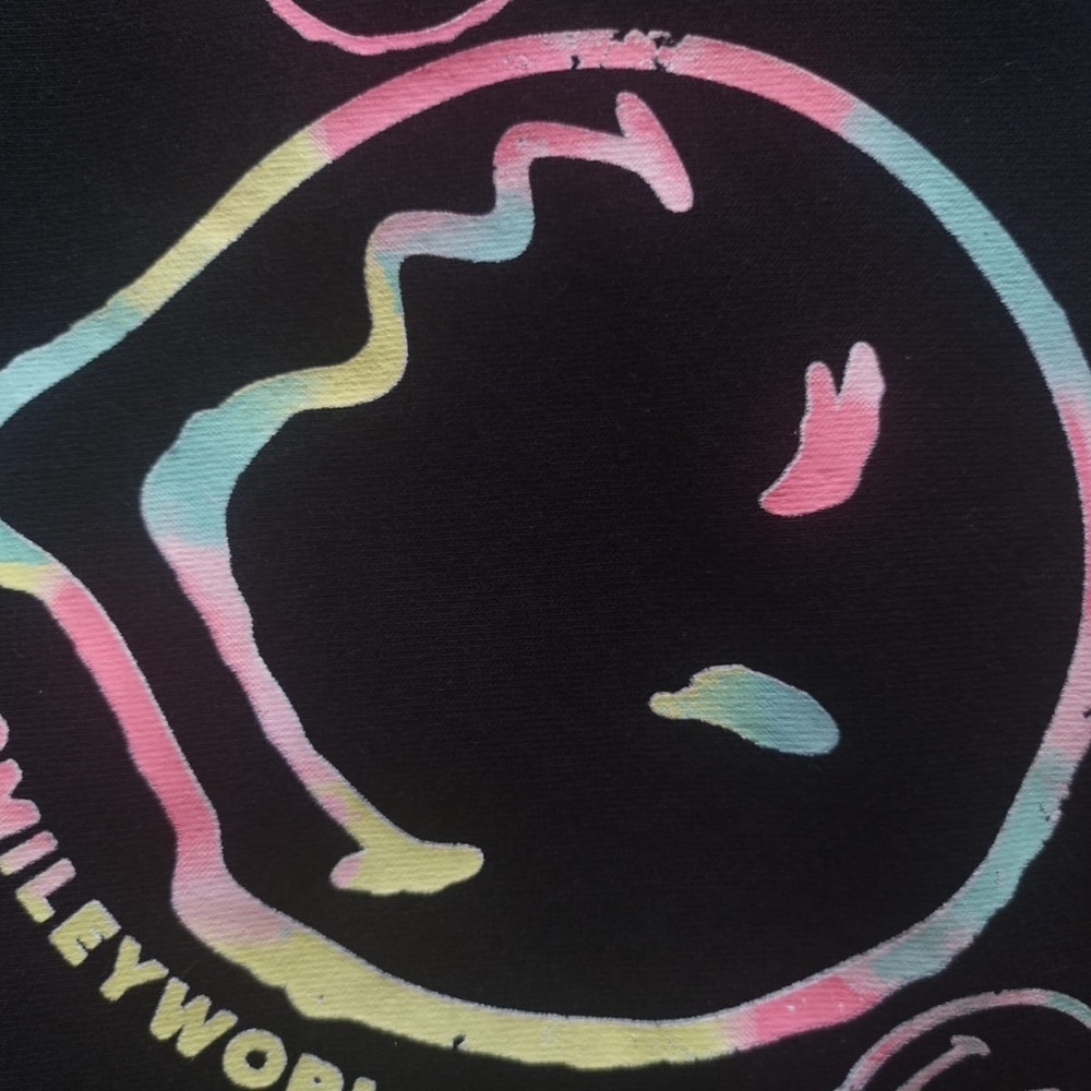 Art class. Smiley World Black girls sweater size 6/7(S). Made in China. - Picture 5 of 9